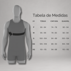 Regata Masculina Azul Básica Dry Fit Premium