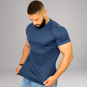 Camiseta Masculina Preta Básica Dry Fit Premium
