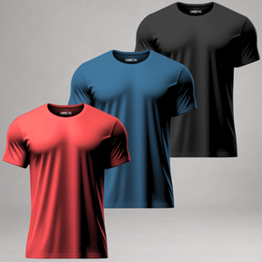Kit 3 Camisetas Masculinas Dry Fit Proteção UV