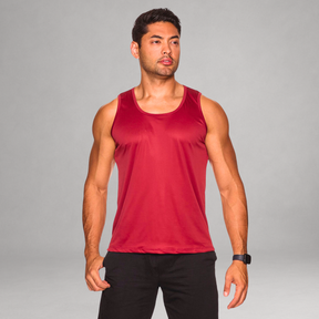 Regata Masculina Bordô Básica Dry Fit Premium