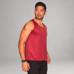 Regata Masculina Bordô Básica Dry Fit Premium