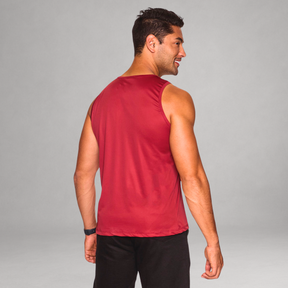 Regata Masculina Bordô Básica Dry Fit Premium
