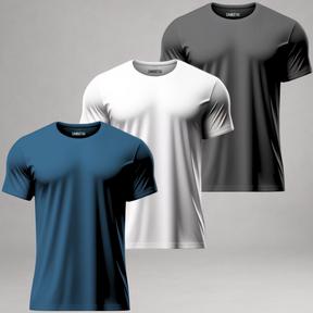 Kit 3 Camisetas Masculinas Dry Fit Proteção UV
