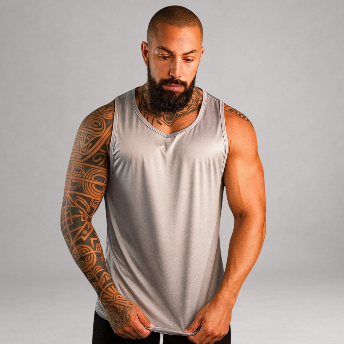 Regata Masculina Bordô Básica Dry Fit Premium