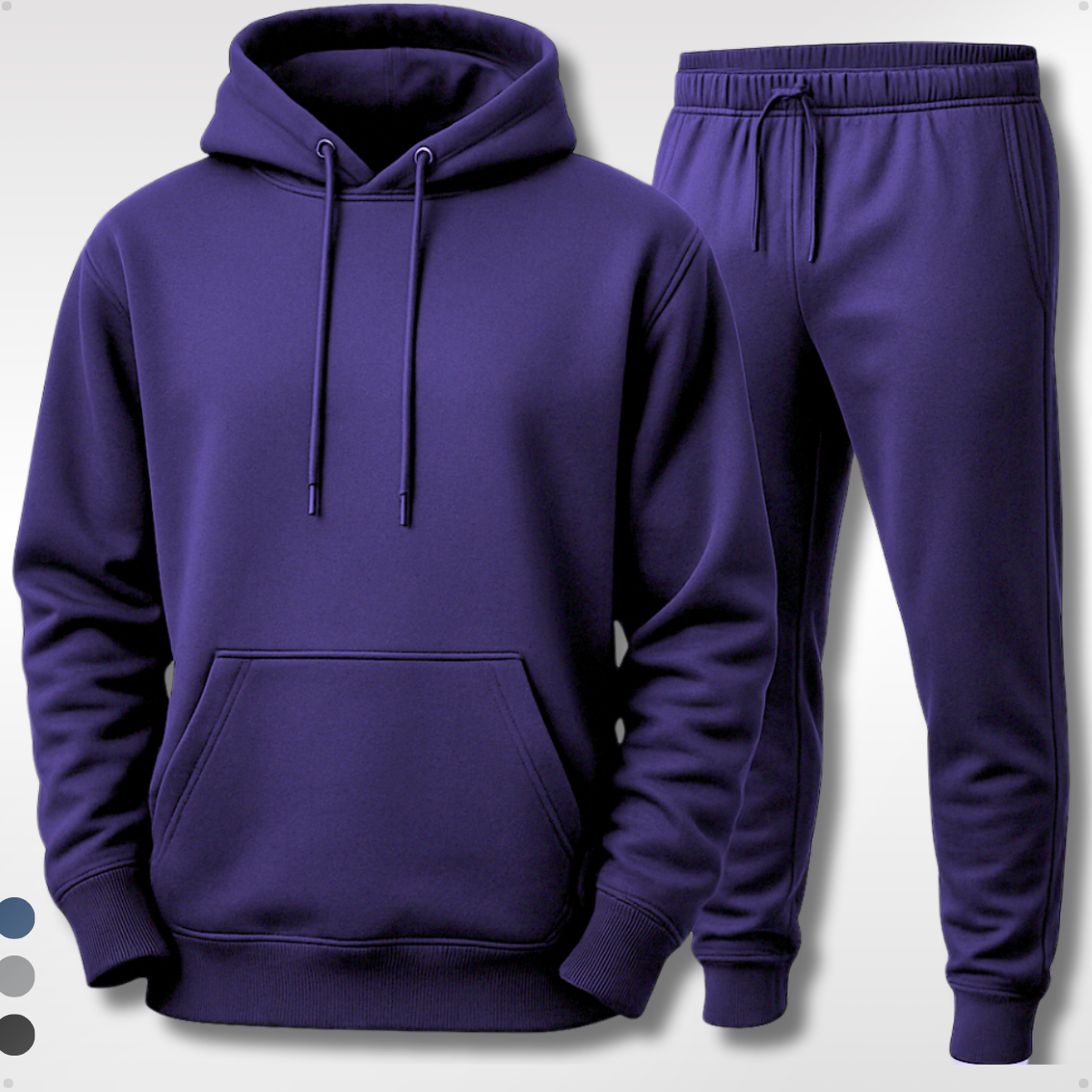 Conjunto Moletom Azul Marinho Premium
