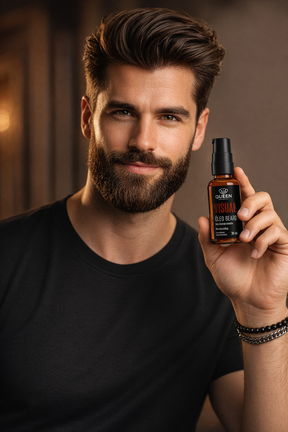 Kit Completo Masculino – Shampoo 250ml + Condicionador 250ml + Óleo para Barba 30ml