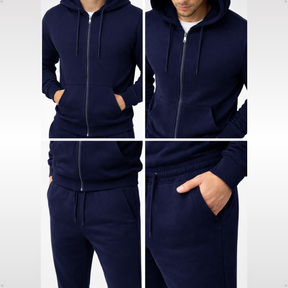 Conjunto Moletom Azul Marinho Premium