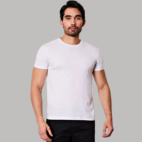 Kit 4 Camiseta de Algodão Masculina Cinza