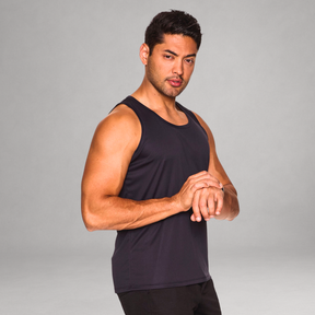 Regata Masculina Preta Básica Dry Fit Premium