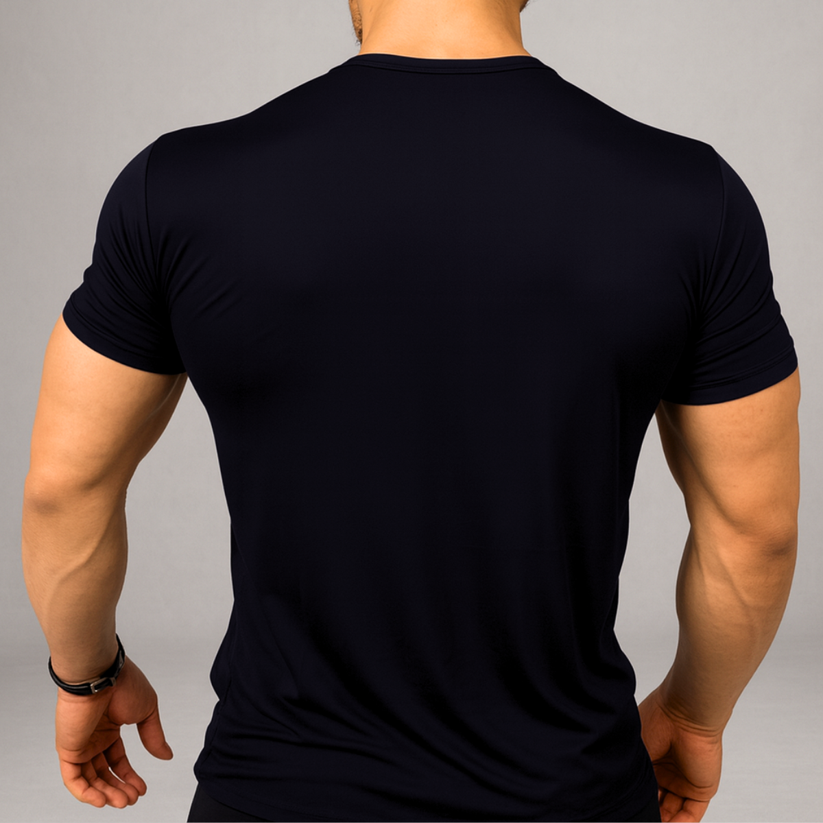 Camiseta Masculina Preta Básica Dry Fit Premium
