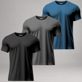 Kit 3 Camisetas Masculinas Dry Fit Proteção UV
