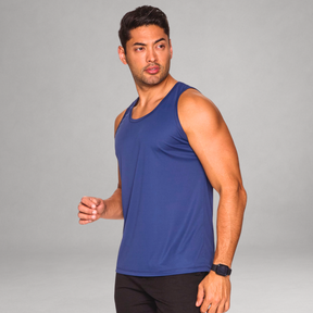 Regata Masculina Azul Básica Dry Fit Premium