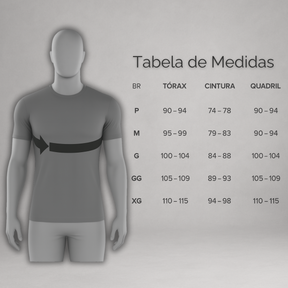 Kit 5 Camisetas Masculinas Dry Fit Proteção UV – Preta, Bordô, Cinza, Azul e Branca