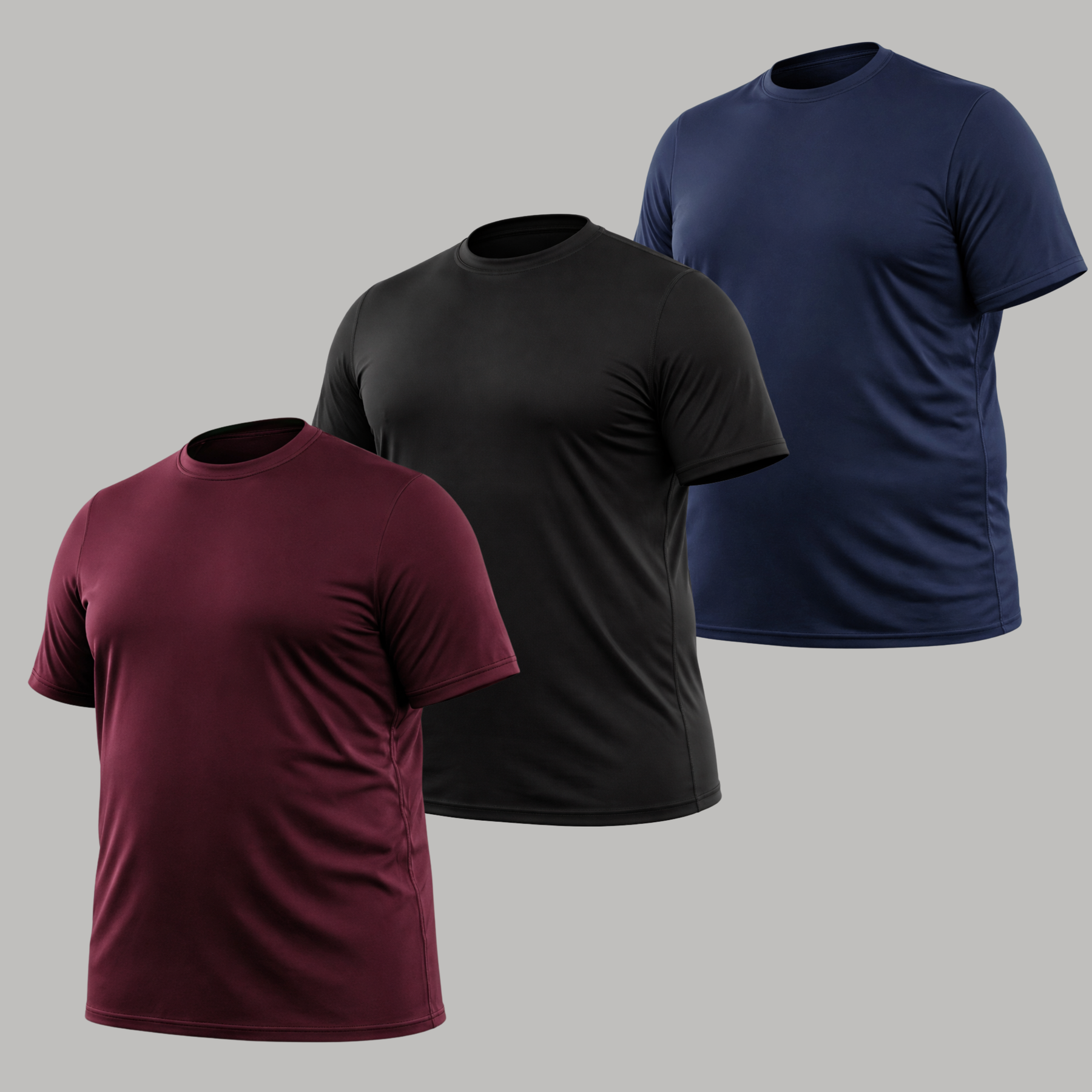 Kit Oversized 3 Camisetas Masculinas Dry Fit Proteção UV
