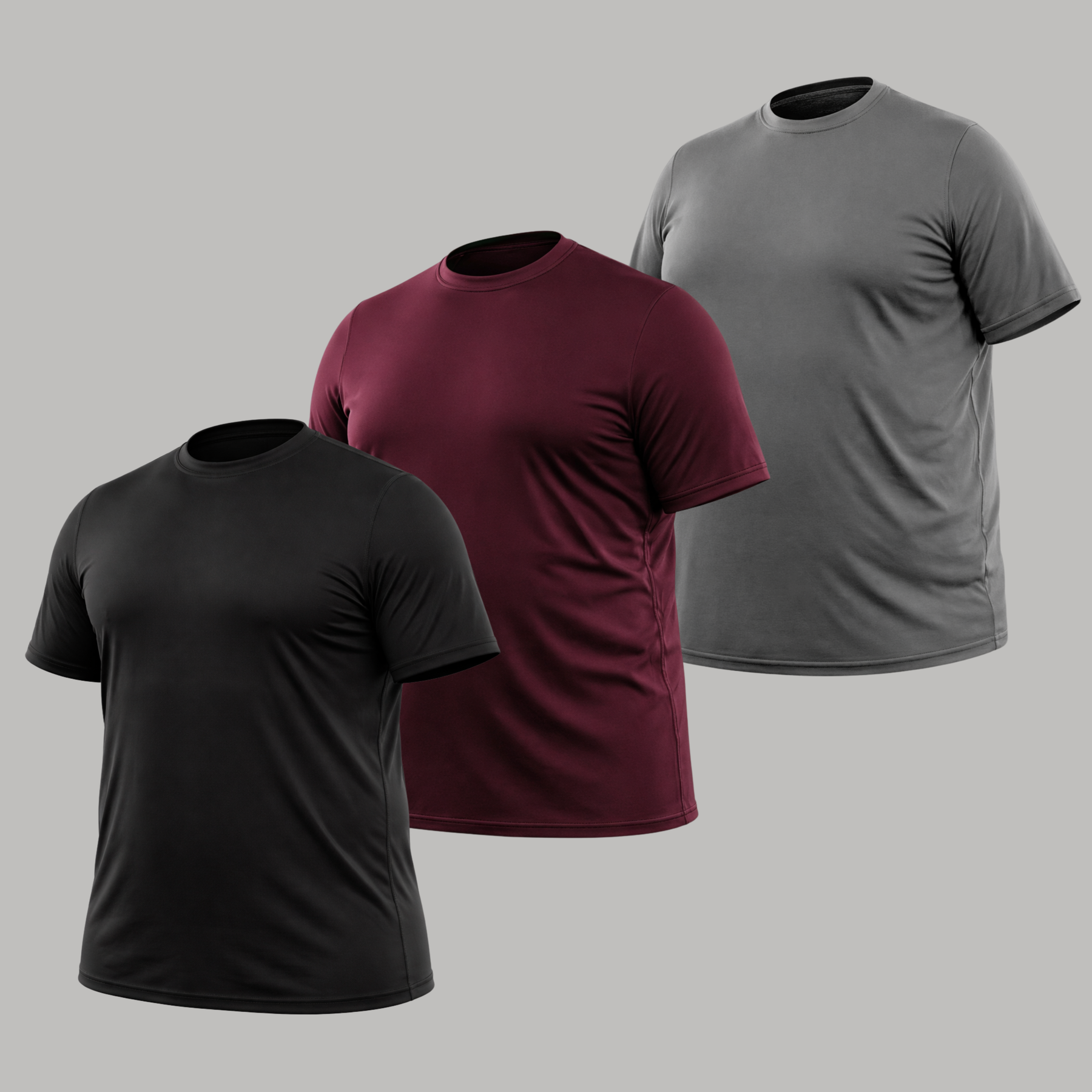Kit Oversized 3 Camisetas Masculinas Dry Fit Proteção UV