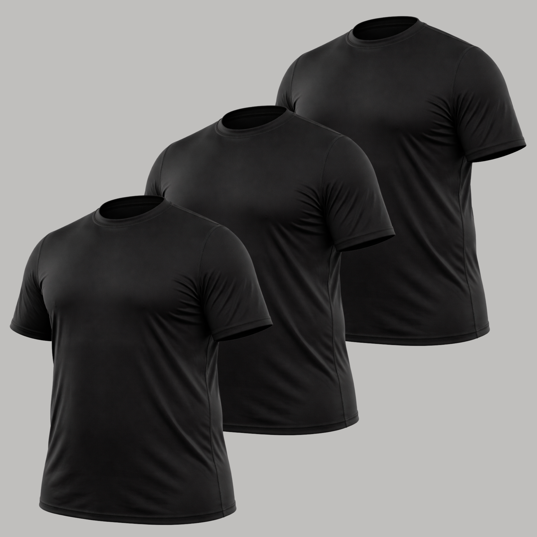 Kit Oversized 3 Camisetas Masculinas Dry Fit Proteção UV