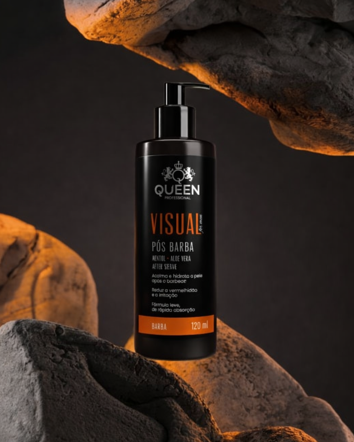 Loção Pós-Barba Refrescante e Calmante 120ML