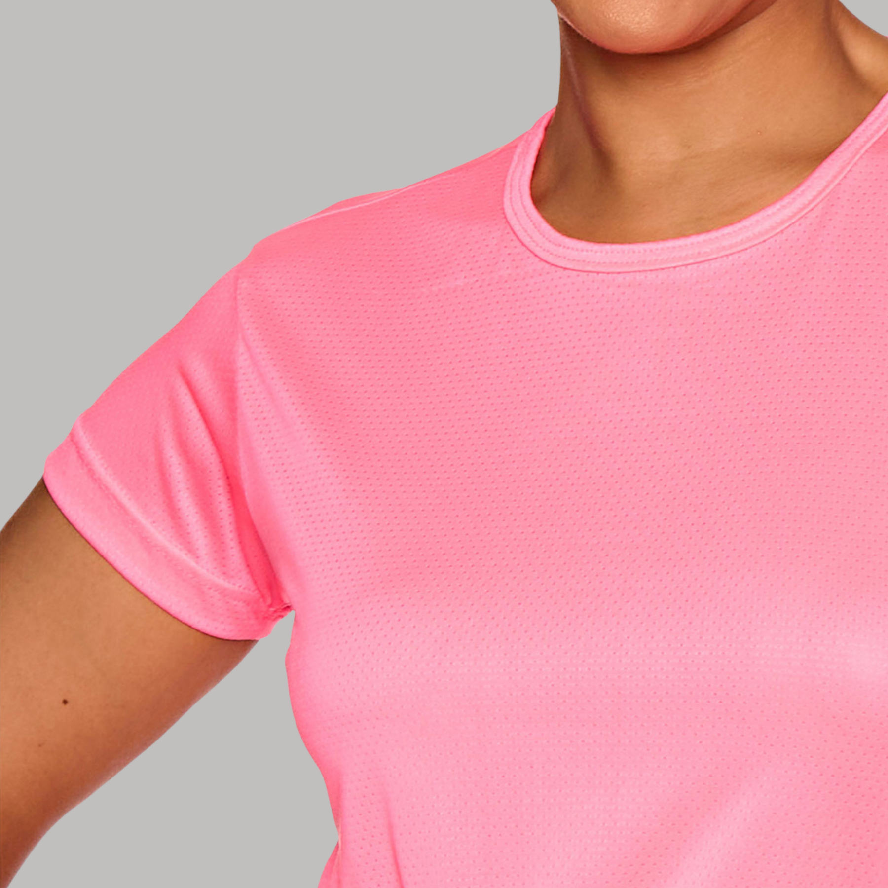 Kit 5 Baby Look Dry Fit Feminina