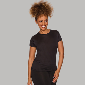 Kit 5 Baby Look Dry Fit Feminina