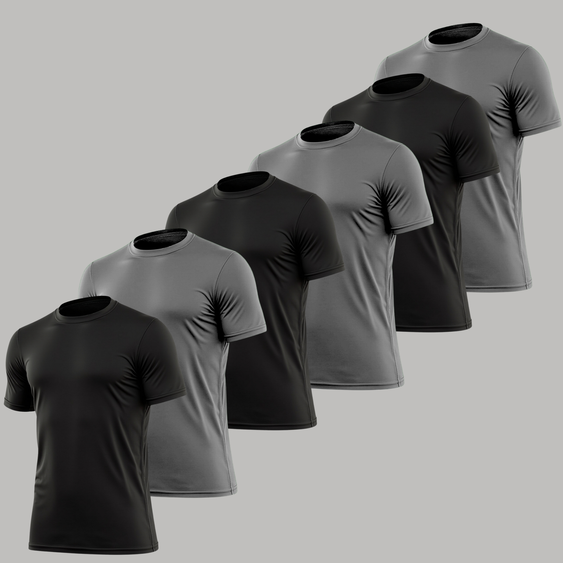 Kit 6 Camisetas Masculinas Dry Fit Proteção UV