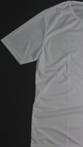 Camiseta Masculina Branca Básica Dry Fit Premium